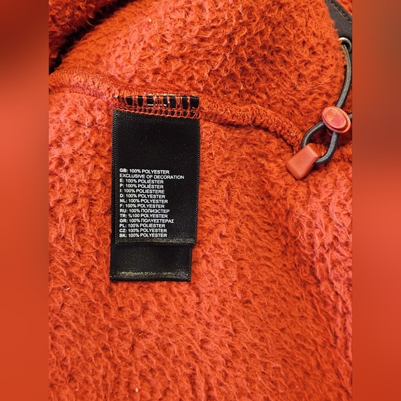 North Face fleece pullover 1/2 zip size L - Picture 9 of 9